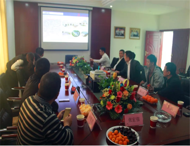 廣東砂石協會蒞臨廣東磊蒙（méng）重（chóng）型機械製造有限公司現場參觀考（kǎo）察