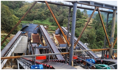 【案例】虎林礦業鐵路（lù）道砟時（shí）產1000噸砂石專供料場