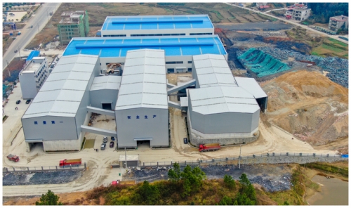 【案例】湖（hú）南（nán）新邵縣鴻升新型建築材製（zhì）砂時產400噸項目