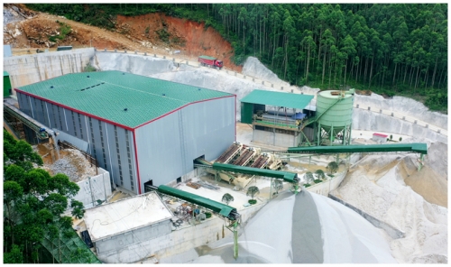 【案例】廣西南寧豐林礦業時產800噸砂石生產（chǎn）基地